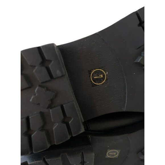 Steve Madden Black Leather Chelsea Boots Ankle Booties Stretch Elastic Sz 7 NEW - Picture 7 of 8